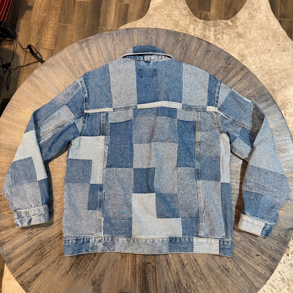 BDG Frankie Patchwork Denim Jacket Women’s Small Jean Jacket - Picture 6 of 13